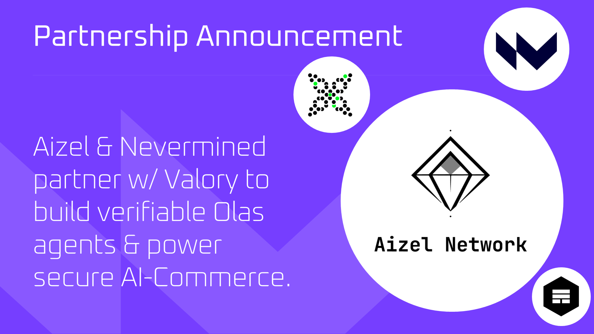 Partnership Announcement: Verifiable AI Agents with Aizel that get Paid!